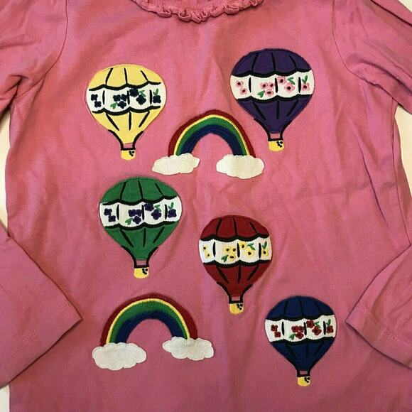 Hanna Andersson Hot Air Balloon Applique Top 120 - Picture 3 of 4
